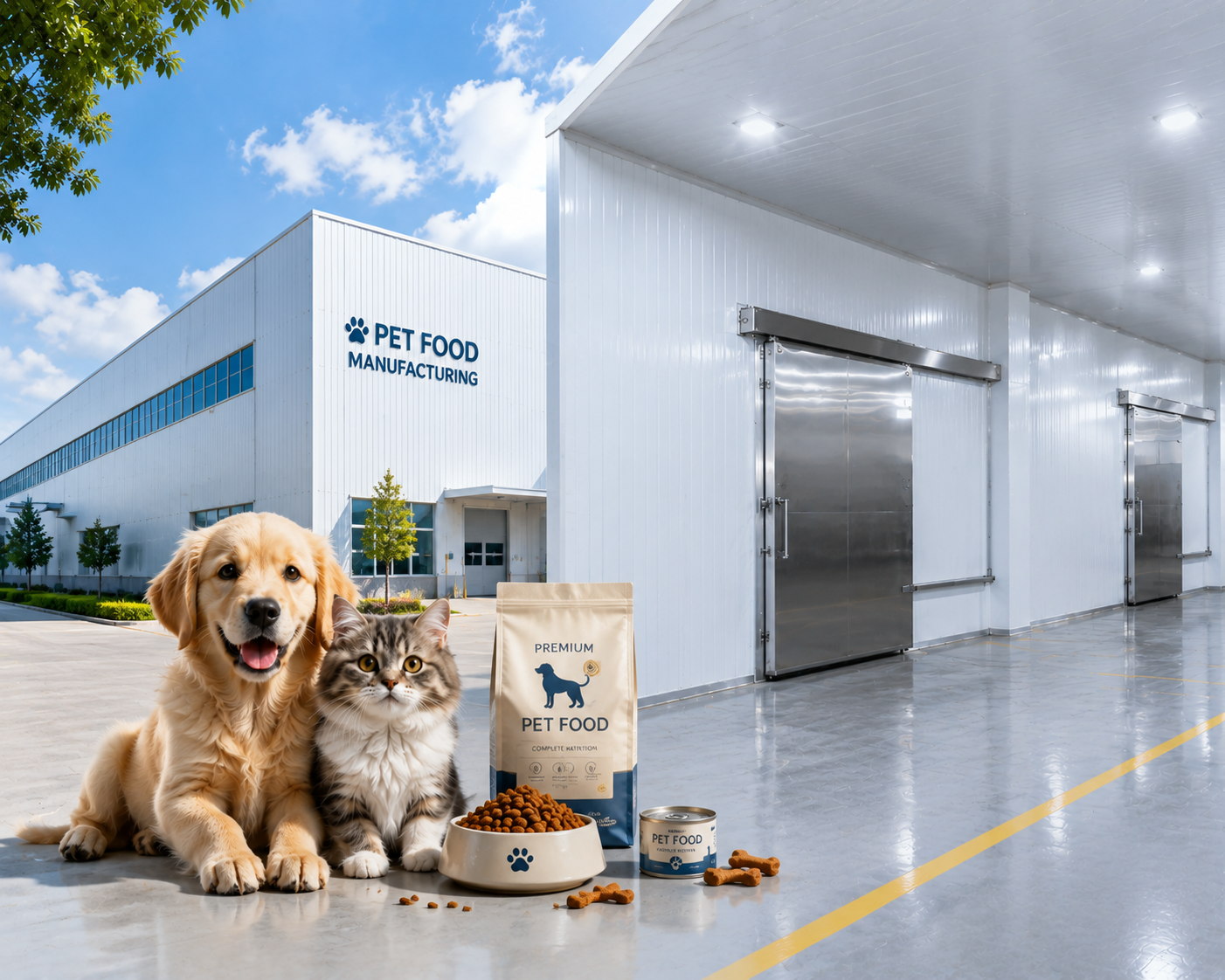 【案例分享】从原料到成品,富澜德打造宠物食品冷链存储体系